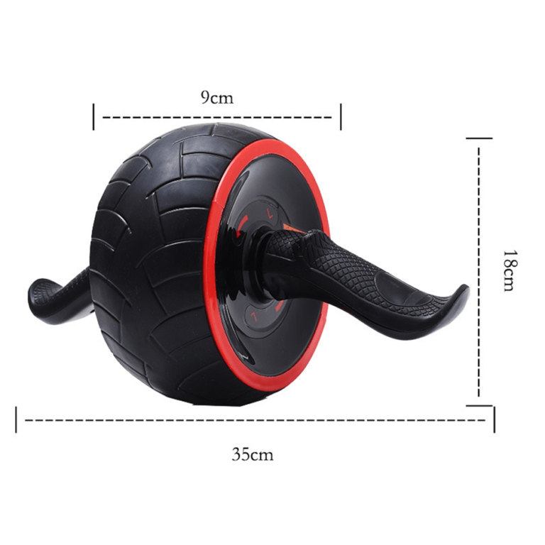 Roda Rolo Abdominal Lombar Grossa Musculatura Superior E Lombar