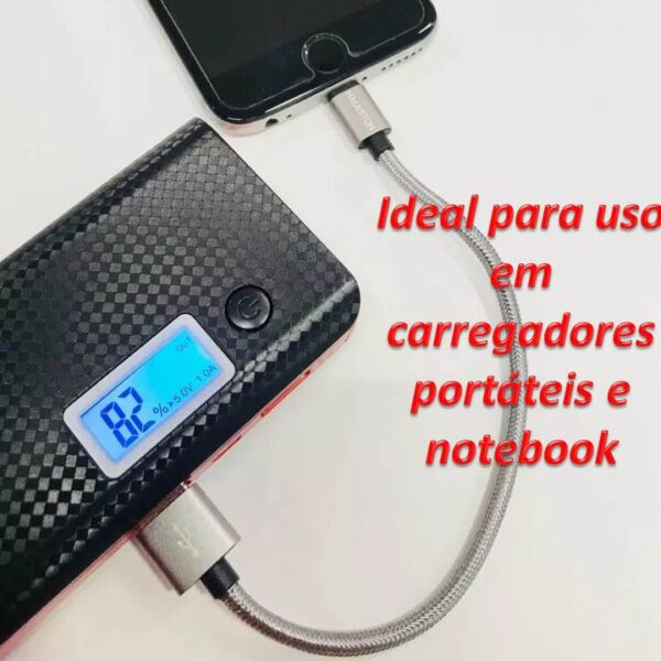 Cabo Micro USB Para LG X4, X4 Plus Velocidade 3.0 Para Carga e Transferência de Dados Com 20cm de Comprimento XT81 - Image 3