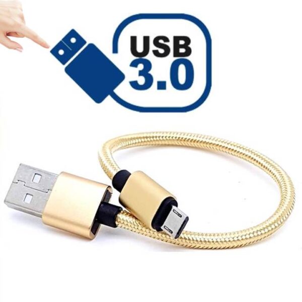 Cabo Micro USB Para LG X4, X4 Plus Velocidade 3.0 Para Carga e Transferência de Dados Com 20cm de Comprimento XT81 - Image 5