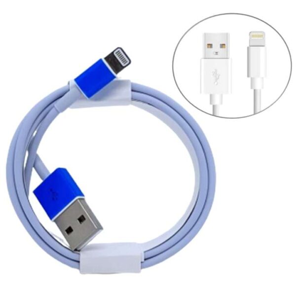 Cabo USB Para Smartphone Lightning Iph Iph 5, Iph 5c, Iph 5s Com 2 Metros