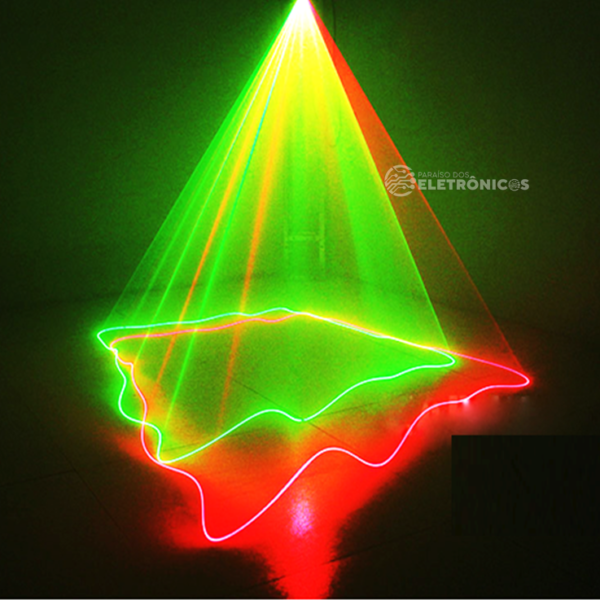 Canhão Raio Laser Rfeito Holográfico Jogo De Luz Iluminação Para Festa - HL22 - Image 7