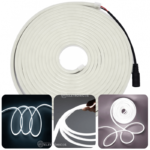 Fita Neon LED 2835 5 Metros Flexível Alta Qualidade De Brilho De Silicone Potente DY122