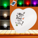 Luminária Coração De Mãe Deus Sabia Para Iluminar e Decorar Lâmpada RGBW 10010888