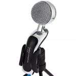 Microfone Profissional Condensador De Mesa Para Estúdio Gravações Áudio SF-401