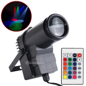 Refletor Holofotes De Palco Spot Luminária 10W RGB 16 Opções De Cores 194882PR
