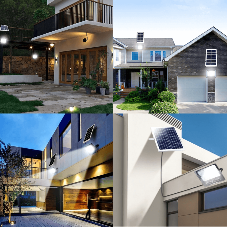 Refletor Led Solar Refletor LED Solar Com Controle Remoto 300W a Prova D’água DS11288-IP66 ...