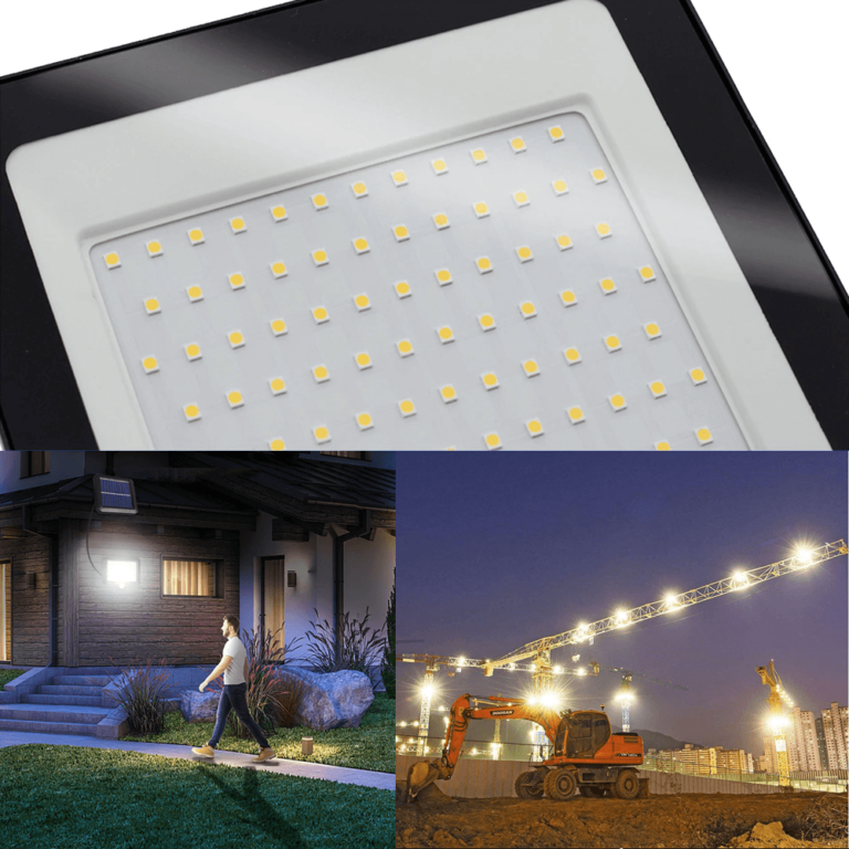 Refletor Led Solar Refletor LED Solar Com Controle Remoto 300W a Prova D’água DS11288-IP66 ...
