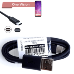 Cabo de Dados e Carga Original Smartphone Motorola One Vision Turbo Fast Charger 3.0 USB-C SC18C28955 (MO-SKN6473AIBI)