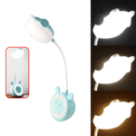 Luminária De Mesa Articulável LED Recarregável Flexível 360 TB1665AZ