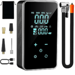 Calibrador Bomba Compressor Digital Portátil Recarregável De Ar Carro Moto Bicicleta MXB008