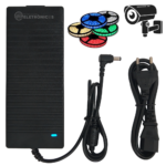 Fonte De Alimentação 12V 10A Com 120W Para Eletrônicos, Fitas LED e Câmera CFTV - TB041951