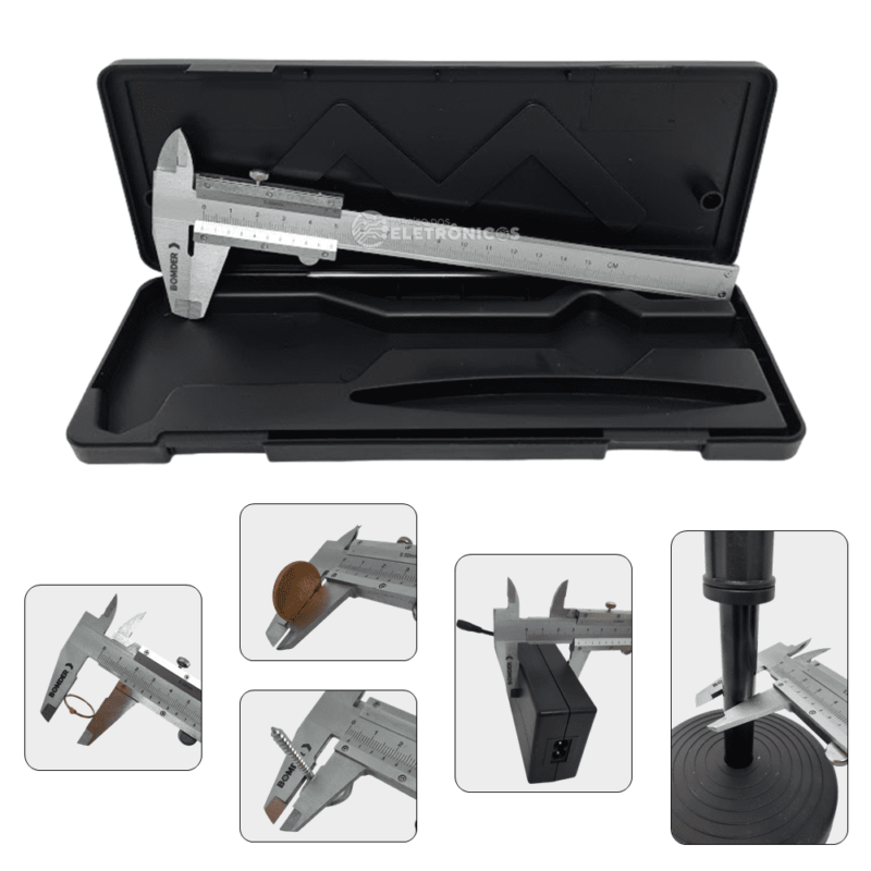 Paquímetro Universal Analógico De Precisão 6
