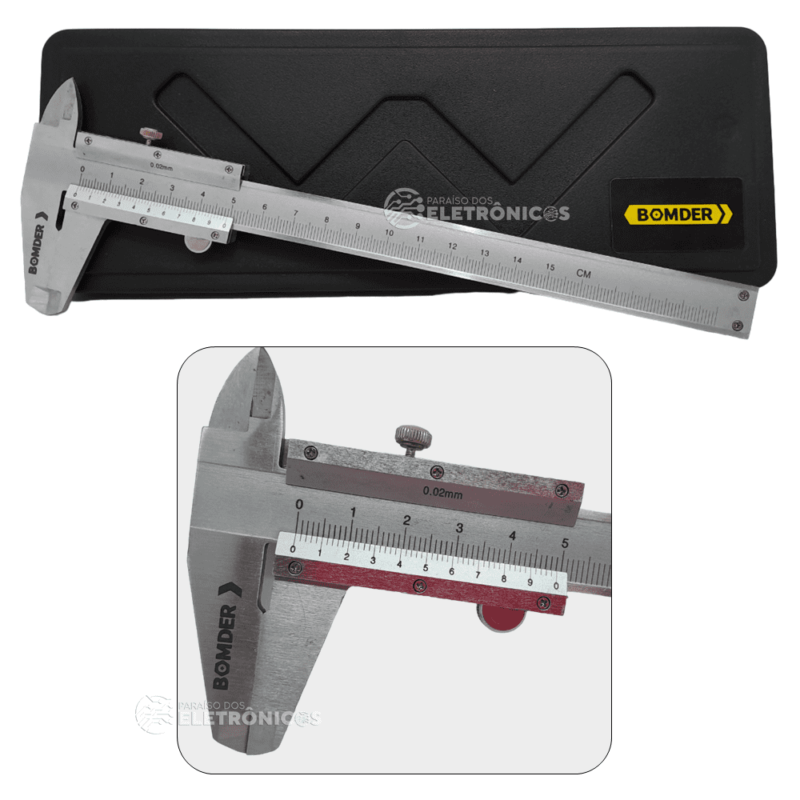 Paquímetro Universal Analógico De Precisão 6