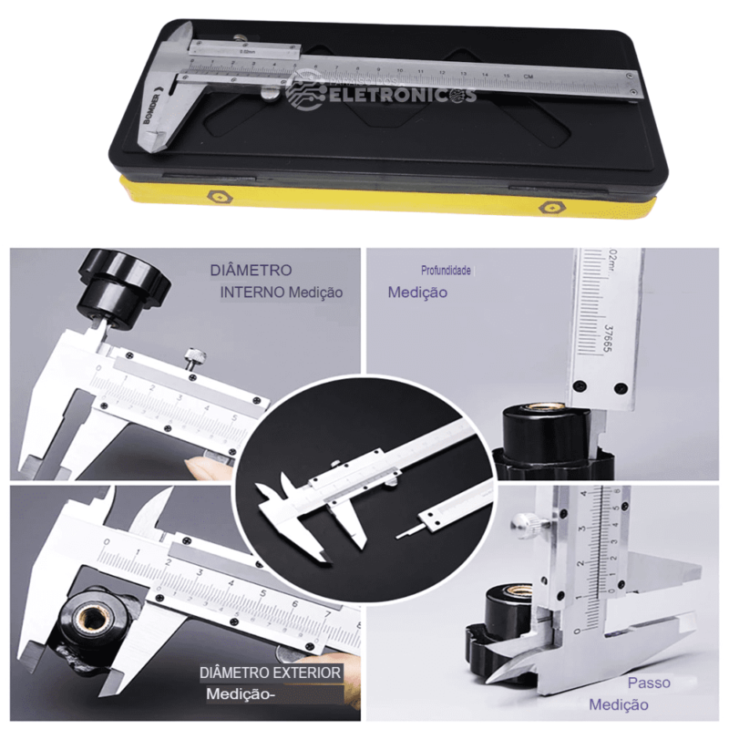 Paquímetro Universal Analógico De Precisão 6