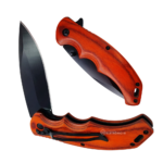 Canivete Faca de Bolso Tática Aberta Assistida Estampa Amadeirada - TC11