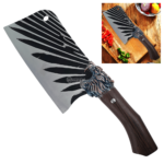 Cutelo 30cm de Churrasco e Desossos Ideal Para Açougueiro e Chef de Cozinha - SLKAF121