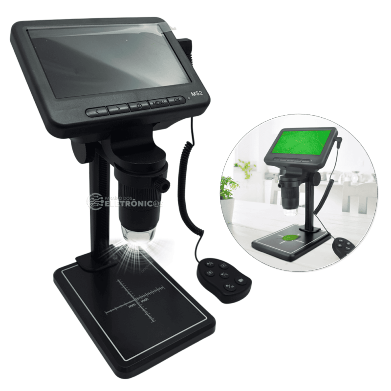 Microscópio Digital Tela 5