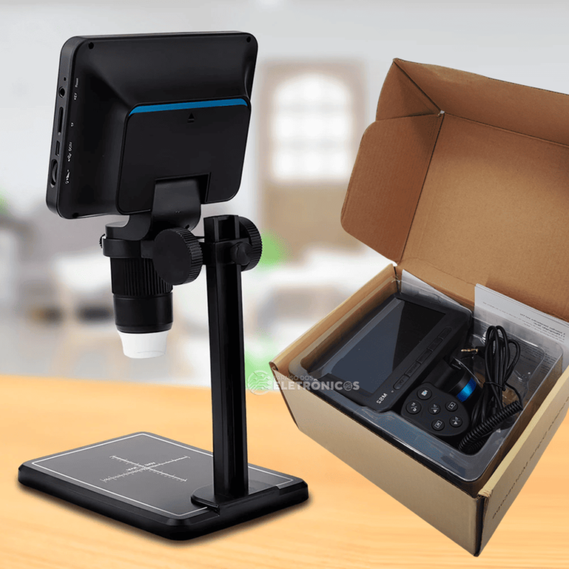 Microscópio Digital Tela 5