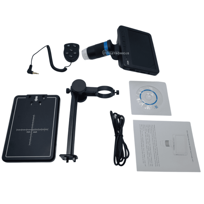 Microscópio Digital Tela 5