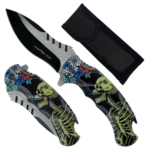 Canivete Multiuso com Abridor de Latas Integrado Compacto e Versátil - SLKD309A