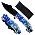 Canivete Tático Leve e de Alto Desempenho Com Trava - SLKD303B