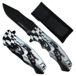 Canivete Tático Semiautomático Compacto e Leve Para Uso Diário - SLKD310D