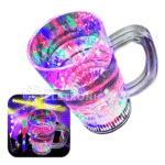 Caneca Chopp Pisca-Pisca Colorido Acrílico 350ml Luz LED Festa, Aniversario, Casamento, Balada - HM246