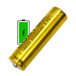 Bateria Recarregável 18650 3.7v Lítio Íon 8000mah Original - LPJ18650