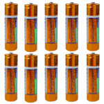 Kit 10 Baterias Lítio Íon 18650 3.7v Recarregáveis 12800mah Original Para Eletrônicos