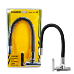 Torneira de Cozinha Rotação de 360° Com Saída de Água Fria – Preto BOM2010