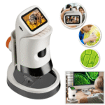 Microscópio Digital Zoom 1000x Portátil Tela LCD Entrada Conecte PC - 6789