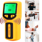 Scanner Detector de Metais 5 em 1 Parede, Tubo PVC, Cano de Água, Metal e Fios - BOM6816