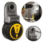 Coletor de Pó Para Furadeira Com Nível Bolha e Laser Portátil e Recarregável - BOM6214