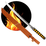 Facão Dorso Serrilhado em Aço Inoxidável de Alta Resistência e Cabo Com Cordas Traçadas Com Bainha - SLKK08