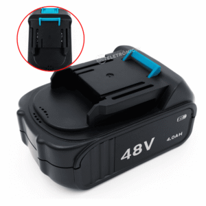 Bateria De Lítio 48v 4Ah Universal Recarregável Para Furadeiras Parafusadeira
