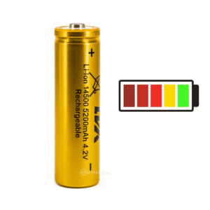 Bateria Recarregável 14500 4.2v Lítio 5200mAh Original