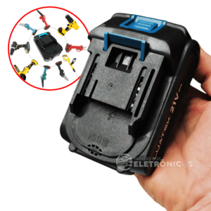 Bateria De Lítio 21v 2.0ah Universal Recarregável Para Parafusadeira Bateria212A