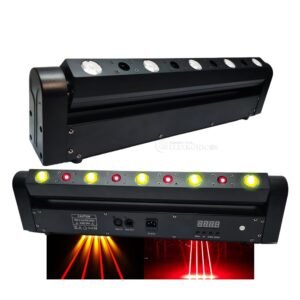 Kit 2 Laser Ribalta Barra 9 LED Jogo De Luz Para Festa Palco - CYL5866