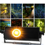 Luzes de Projeção Starry Sky Full Color IP65 Projetor Laser Impermeável ao Ar Livre Iluminação Panorâmica - CYL2503