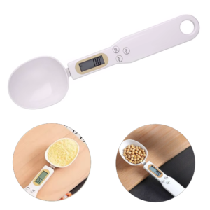 Balança de Colher Digital Com Display LCD Peso Max. 500g Branca- SF505
