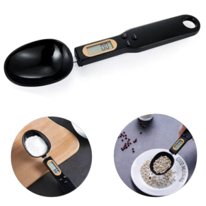 Balança de Colher Digital Com Display LCD Peso Max. 500g Preto - SF505