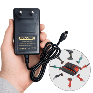 Fonte De Alimentação 21V Para Parafusadeira Furadeira Bivolt Ferramentas - BOM5591