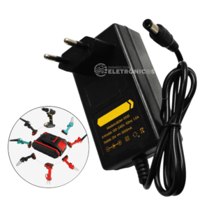 Fonte De Alimentação 21V Para Parafusadeira Furadeira Ferramentas - BOM5591