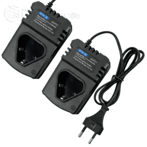 Kit 2 Carregador de Bateria 12.6v 2A Com Indicador de Carga - LE0179