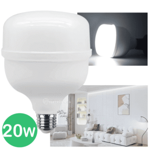 Lâmpada LED Bulbo Alta Potência 20W 1600 Lumens 6500K Branco-Frio E27 - EB7000