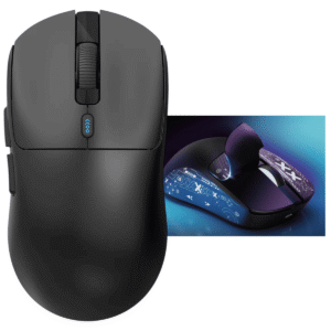 Mouse Gamer Sem Fio Bluetooth Tri Mode 18000 Dpi Paw3311 Recarregável - BKR1X