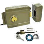 Fechadura Elétrica 12V Sobrepor Botão Para Porta Portões - FE110