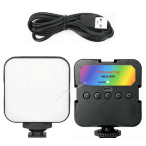 Luz De Led RGBW Preenchimento Para Vídeo Recarregável USB-C - MLG205