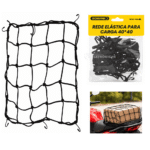 Kit 2 Rede Elástica Para Carga e Proteção 40cm x 40cm - BOM7441