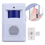 Sensor de Presença Sonoro Com Campainha e Diversos Toques - LKM3000B